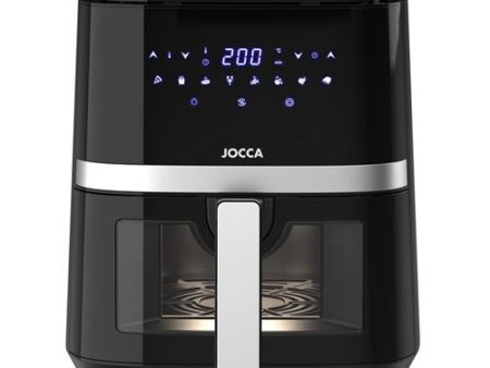 Fritadeira Sem Óleo com Janela Jocca AirFryer 2156- 5L - Preta Online