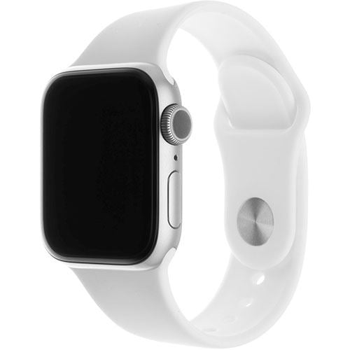 Bracelete Silicone Fixed para Apple Watch 38mm | 40mm | 41mm - Branco For Cheap