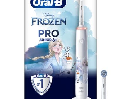 Escova de Dentes Elétrica Criança Oral-B Junior Pro Junior 6+ - Frozen For Cheap