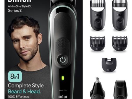 Aparador de Barba Braun All In One Serie 3 MGK3441 - Preto Online