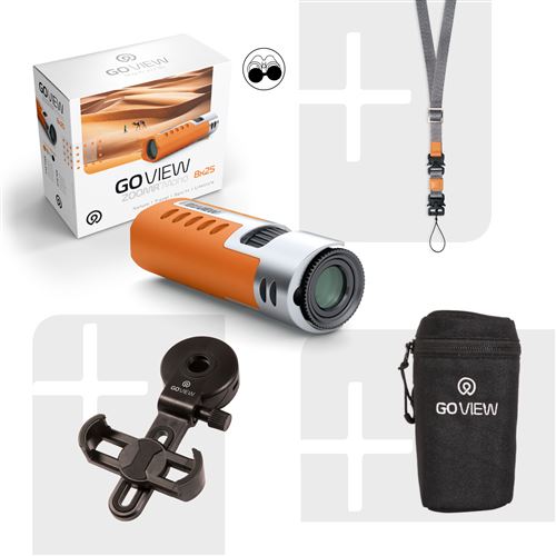 Monóculo 8x25 GoView ZoomR HD - SunSet Orange For Discount