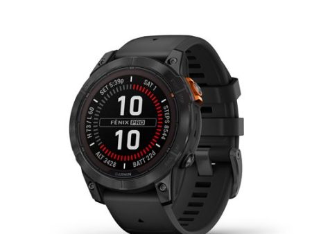 Relógio Desportivo Garmin Fénix 7 Pro Solar 47mm -  Preto For Discount