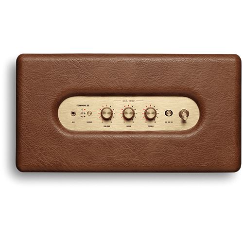 Coluna Bluetooth Marshall Stanmore III - Castanho Online