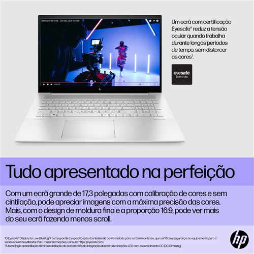 Computador Portátil HP Envy 17-cw0005np | 17,3   | i7-13700H | 16GB | 1TB SSD Supply