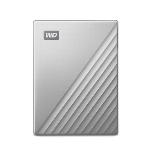 Disco Externo Western Digital My Passport 2.5   para Mac - 4TB - Prateado Hot on Sale