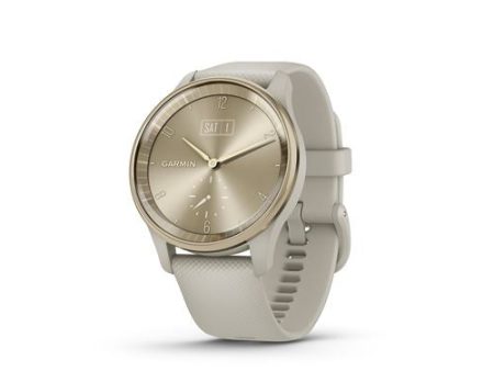 Relógio Desportivo Garmin VivoMove Trend - Dourado Fashion