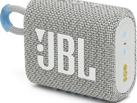 Coluna Portátil Bluetooth JBL GO 3 Eco - Branco on Sale