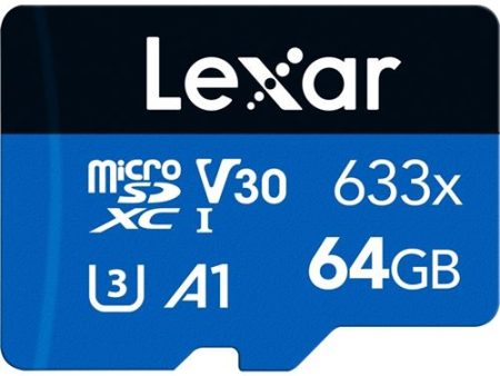 Cartão de Memória MicroSDXC Lexar - 64GB on Sale