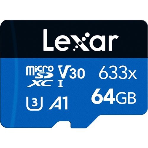 Cartão de Memória MicroSDXC Lexar - 64GB on Sale