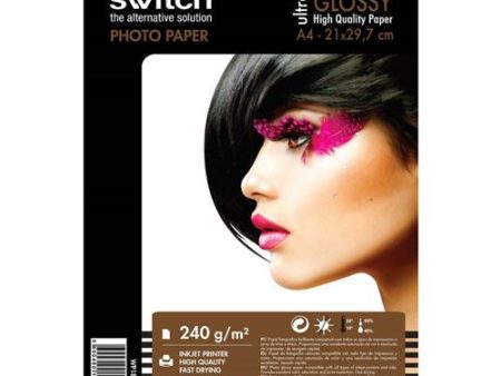 Papel Fotográfico Switch Ultra Glossy A4 - 240g m² Online Sale