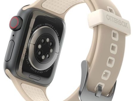 Bracelete Otterox All Day Comfort Antimicrobial para Apple Watch - Bege For Cheap