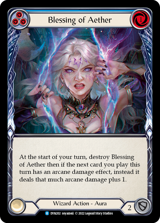 Blessing of Aether (Blue) [DYN202] (Dynasty) For Sale