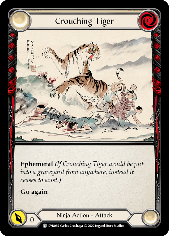 Crouching Tiger [DYN065] (Dynasty)  Rainbow Foil For Discount