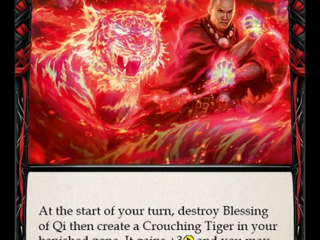 Blessing of Qi (Red) [DYN053] (Dynasty)  Rainbow Foil Discount