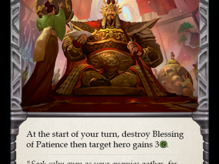 Blessing of Patience (Red) [DYN033] (Dynasty) Online Sale