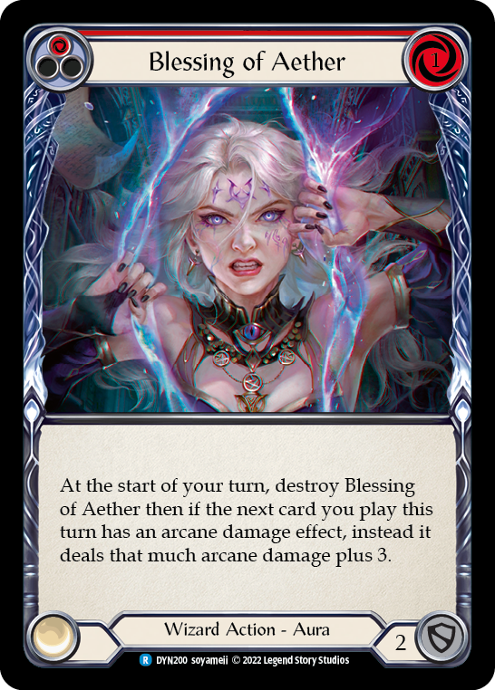 Blessing of Aether (Red) [DYN200] (Dynasty) Supply