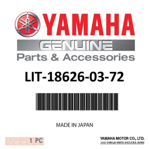 Yamaha Owners Manual - F9.9 F15 - LIT-18626-03-72 For Discount