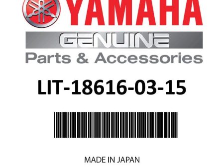 Yamaha Service manual - F30 F40 - LIT-18616-03-15 For Cheap