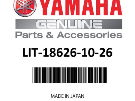 Yamaha Owners Manual - F30 F40 - LIT-18626-10-26 Online Sale