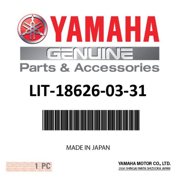 Yamaha Owners Manual - F9.9X F15X  - LIT-18626-03-31 For Discount