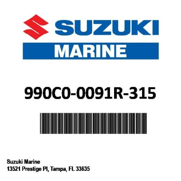 Suzuki - Prop rr 3x15.5x - 990C0-0091R-315 For Sale