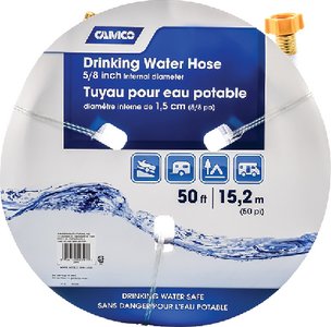 Camco - TastePURE Drinking Water Hose - 50  x 5 8  ID - 22793 Online