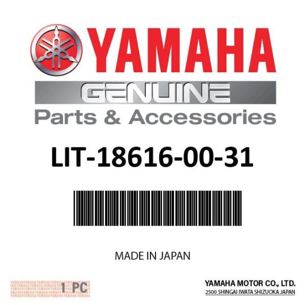 Yamaha Service Manual - 3F - LIT-18616-00-31 Cheap