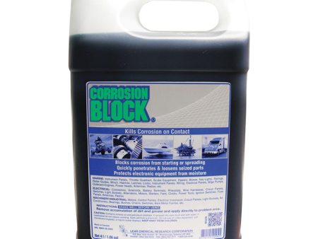 Corrosion Block - Liquid 4-Liter Refill - Non-Hazmat, Non-Flammable  Non-Toxic - 20004 For Discount