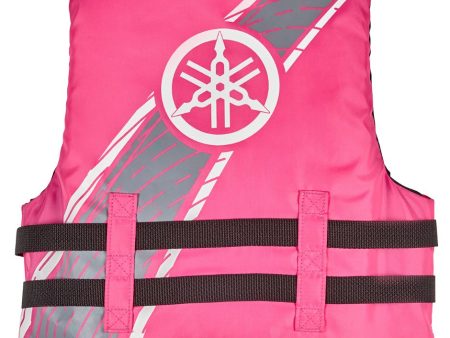 Yamaha Youth 16V3B Value Nylon PFD-Pink Gray-One Size Sale