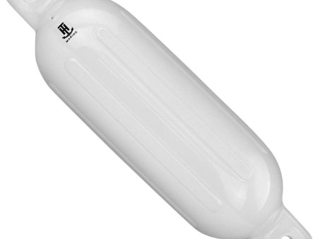 Boating Essentials - Boat Fender - 6.5  X 23  - White - BE-GE-52183-DP Fashion