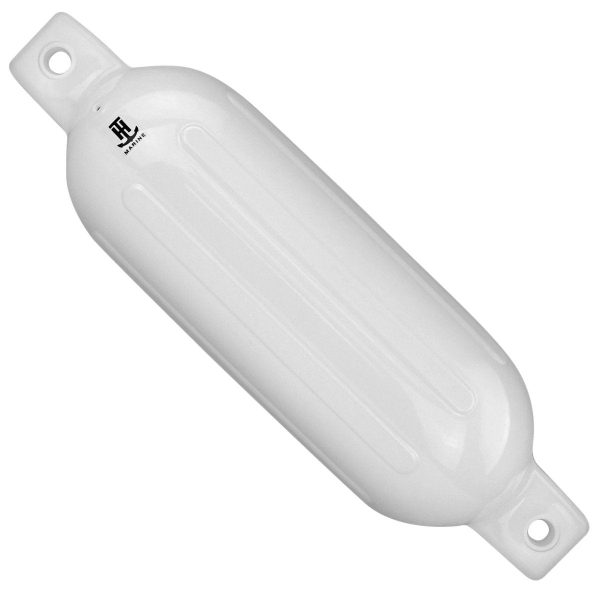 Boating Essentials - Boat Fender - 6.5  X 23  - White - BE-GE-52183-DP Fashion