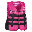 Yamaha Women s 21V3B Nylon Value 3-Buckle PFD-Pink Black White-2X Fashion