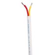 Ancor Safety Duplex Cable - 16 2 - 2x1mm² - Red Yellow - Sold By The Foot - 1247-FT For Sale