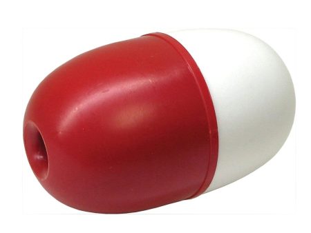 Boating Essentials - Red White Marker Buoy - 5  Diameter - BE-GE-52262-DP Online Sale