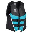 Yamaha Women s 21NNC Neoprene Nylon Combo PFD-Teal Black White-2X Online Hot Sale