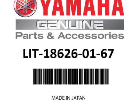 Yamaha Owners Manual - T9.9 F9.9 - LIT-18626-01-67 Hot on Sale