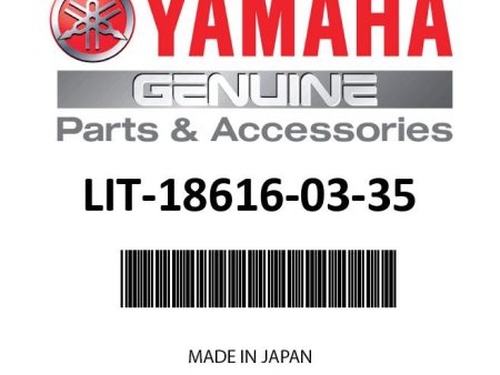 Yamaha Service Manual - F150B and LF150B  (MFG 2012-2021) - See Description for Applicable Models - LIT-18616-03-35 Hot on Sale