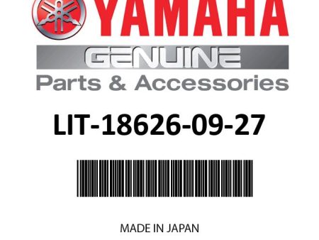 Yamaha Owners Manual - VF200 VF225 VF250 V6 - LIT-18626-09-27 Sale