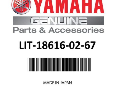 Yamaha Service Manual - F50 T50 F60 - LIT-18616-02-67 Supply