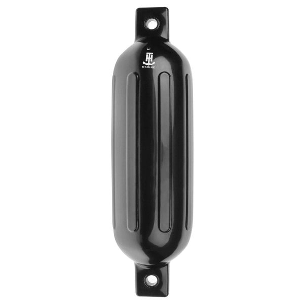 Boating Essentials - Boat Fender - 5.5  x 20  - Black - BE-GE-52179-DP For Sale