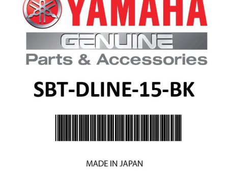 3 8  X 15  DOCKLINE BLACK - SBT-DLINE-15-BK Supply